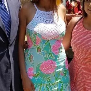 Lilly Pulitzer flower dress